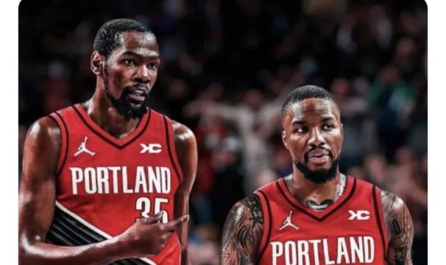 直播吧咪咕体育直播-利拉德晒自己与杜兰特合照 KD今夏要转投开拓者？